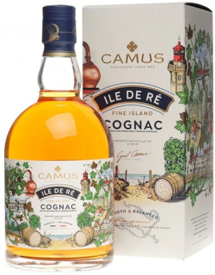 Коньяк Camus Ile de Re Fine Island in gift box 0,7 л фото
