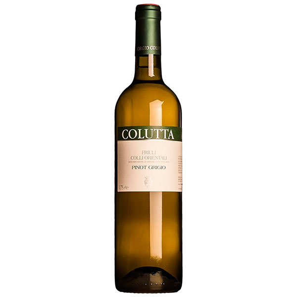 Вино Белое Сухое Colutta Pinot Grigio Friuli Colli Orientali 2022 0,75 л фото