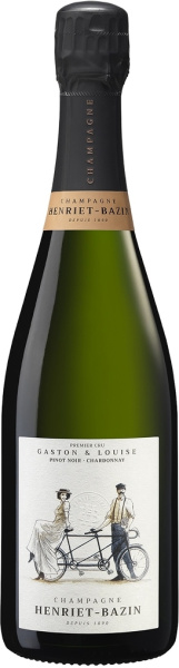 Вино игристое Белое Брют Henriet-Bazin Gaston & Louise Premier Cru Champagne 0,75 л фото
