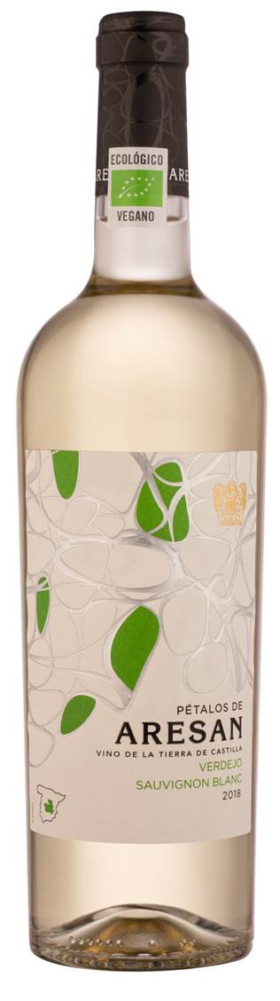 Вино Белое Сухое Petalos de Aresan Verdejo Sauvignon Blanc 0,75 л фото
