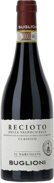 Вино Красное Сладкое Buglioni Il Narcisista Recioto della Valpolicella Classico 2021 0,5 л фото