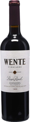 Вино Красное Сухое Wente Beyer Ranch Zinfandel California 2022 0,75 л фото