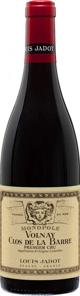 Вино Красное Сухое Louis Jadot Volnay Premier Cru Clos de la Barre Monopole 2023 0,75 л фото