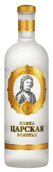 Водка Tsarskaja Gold Military in gift box 1 л фото
