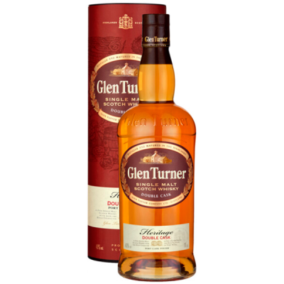 Виски Glen Turner Heritage Double Cask Single Malt Highland in tube 0,70 л фото