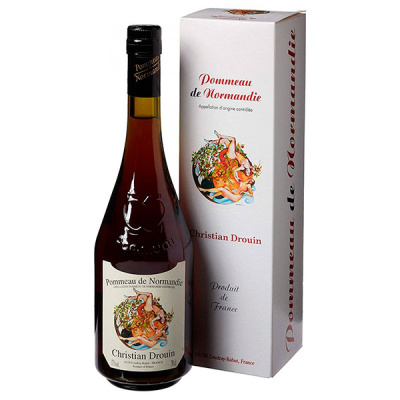 Ликер Christian Drouin Pommeau de Normandie in gift box 0,70 л фото