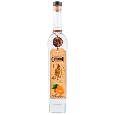 Самогон Strizament Craft Moonshine Mandarin 0,50 л фото