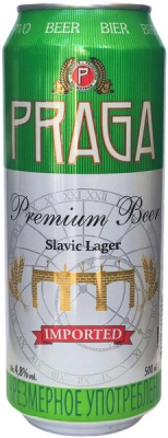 Пиво Praga Slavic Lager in can 0,5 л фото