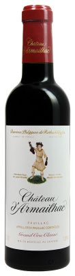 Вино Красное Сухое Chateau D'Armailhac Grand Cru Classe Pauillac 2018 0,375 л фото
