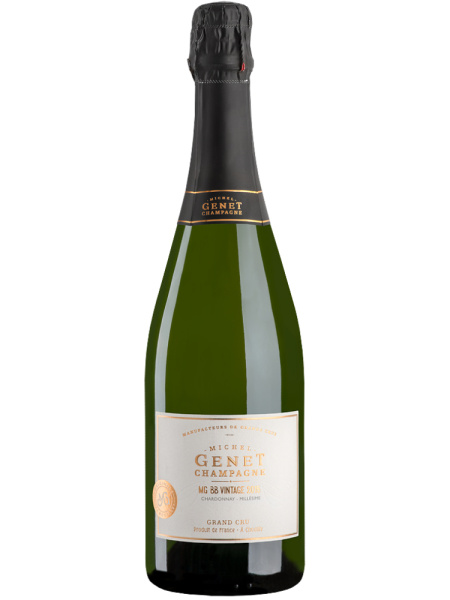 Шампанское Белое Брют Michel Genet Grand Cru MG BB Vintage Champagne 2016 0,75 л фото