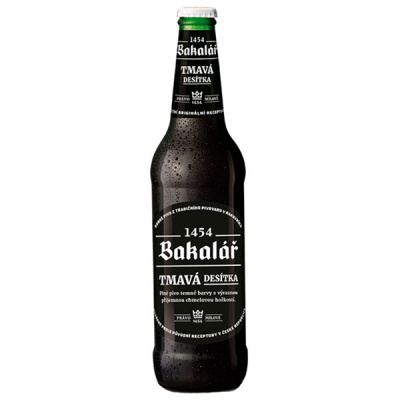 Пиво Тёмное Bakalar Tmave Vycepni 0,5 л фото