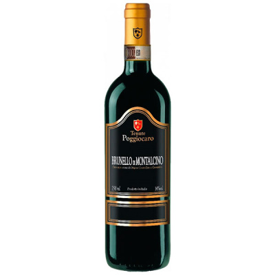 Вино Красное Сухое Tenute Poggiocaro Brunello di Montalcino 2017 0,75 л фото