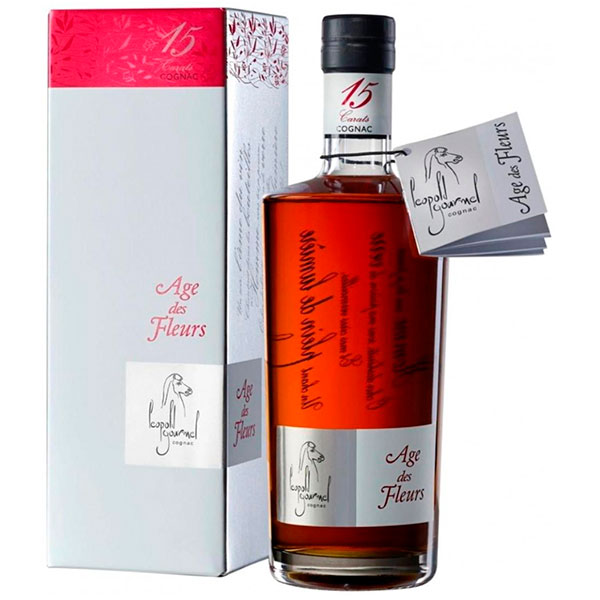 Коньяк Leopold Gourmel Age Des Fleurs Fins Bois in gift box 0,7 л фото