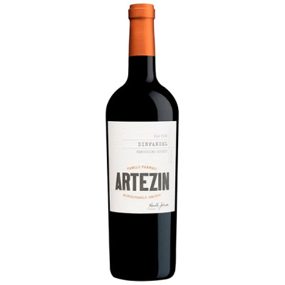 Вино Красное Полусухое Artezin Zinfandel Mendocino County 2019 0,75 л фото