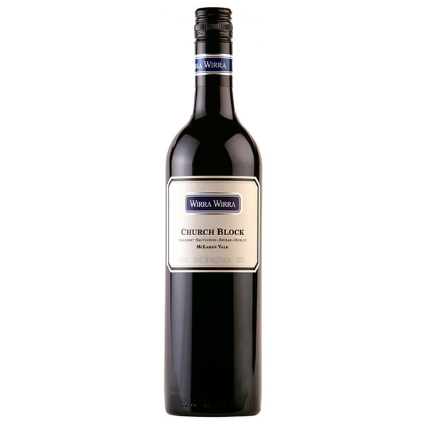 Вино Красное Сухое Wirra Wirra Church Block Cabernet Sauvignon Shiraz Merlot McLaren Vale 2018 0,75 л фото