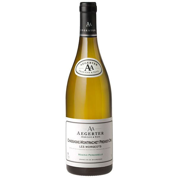 Вино Белое Сухое Aegerter Reserve Personnelle Chassagne-Montrachet Premier Cru Les Morgeots 2019 0,75 л фото