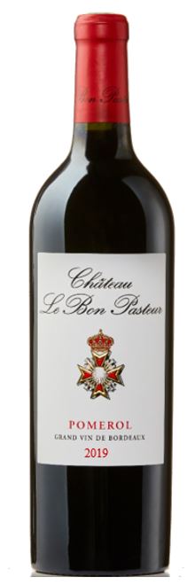 Вино Красное Сухое Château Le Bon Pasteur Pomerol 2019 0,75 л фото