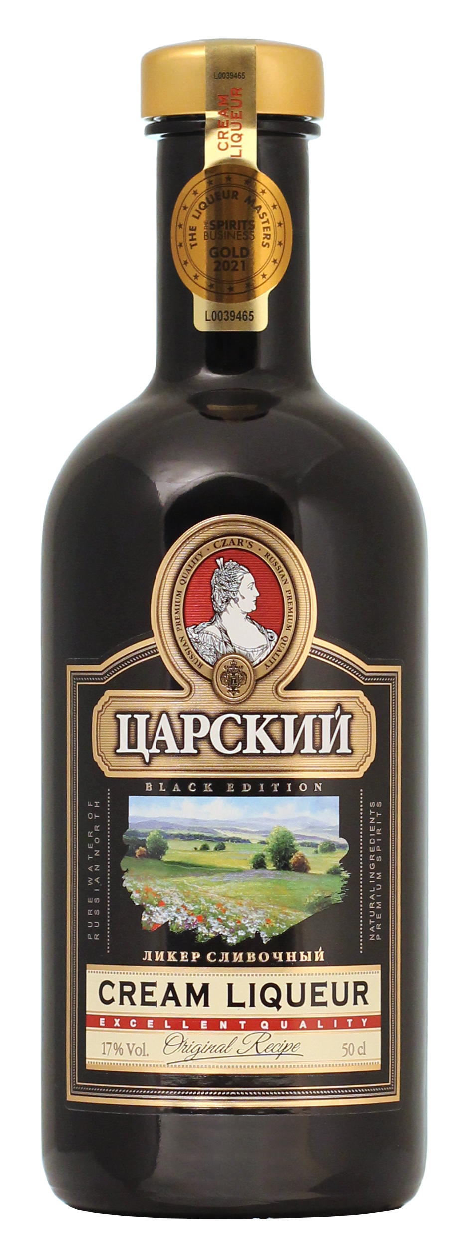 Ликер Tsarskiy Cream Black 0,5 л фото