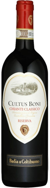 Вино Красное Сухое Badia A Coltibuono Cultus Chianti Classico Riserva 2018 0,75 л фото