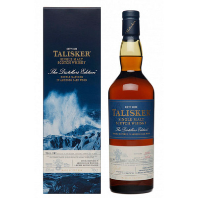 Виски Talisker Distillers Edition Double Matured Single Malt Skye* in gift box 0,70 л фото