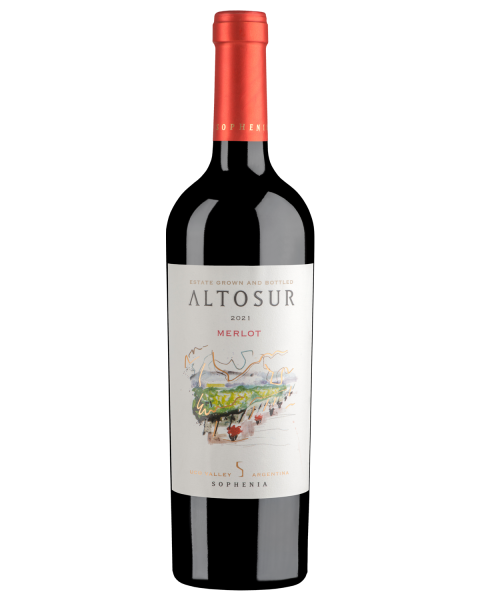 Вино Красное Сухое Finca Sophenia Altosur Merlot Tupungato 2021 0,75 л фото