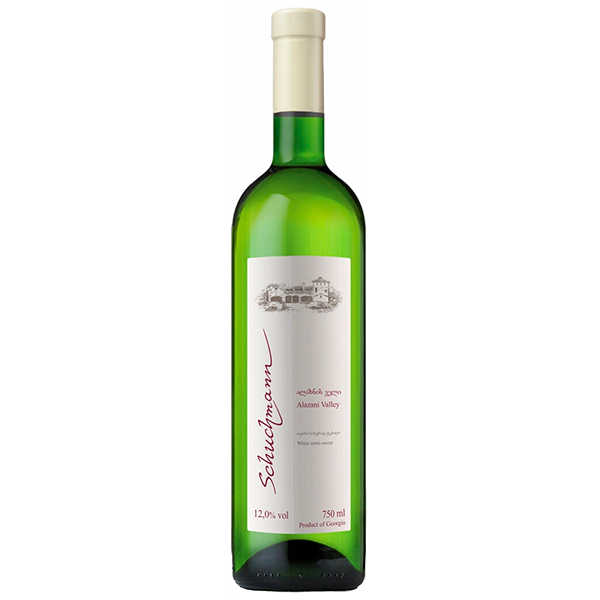 Вино Белое Полусладкое Schuchmann Alazani Valley White 2021 0,75 л фото