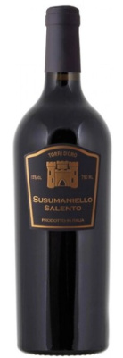 Вино Красное Сухое Angelo Rocca Torri d'Oro Susumaniello Salento 2021 0,75 л фото