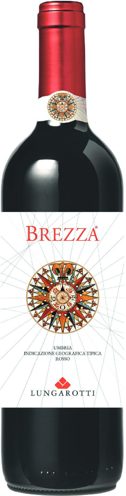 Вино Красное Полусухое Lungarotti Brezza Rosso Umbria 2022 0,75 л фото