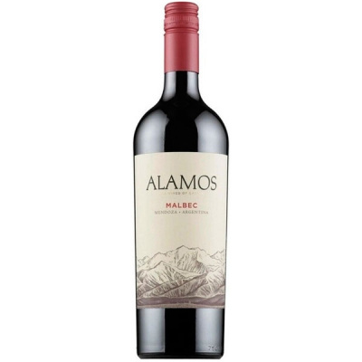Вино Красное Сухое Alamos Malbec Mendoza 2023 0,75 л фото