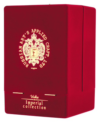 Водка Imperial Collection Faberge Egg Light-Green With Lilies Of The Valley in velvet box 0,7 л фото