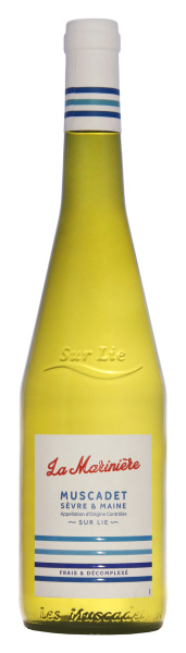 Вино Белое Сухое La Mariniere Muscadet Sevre Et Maine Sur Lie 2022 0,75 л фото
