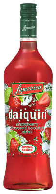 Ликер Ламоника Дайкири со вкусом клубники 12% 1 л фото