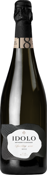 Вино игристое Розовое Брют Idolo Brut Rose 2023 0,75 л фото