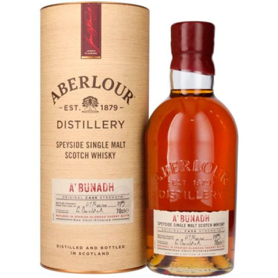 Виски Aberlour A'bunadh Batch 59 Single Malt Speyside in tube 0,7 л Виски Aberlour A'bunadh Batch 59 Single Malt Speyside in tube 0,7 л фото