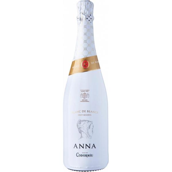 Вино игристое Белое Брют Codorniu Anna Blanc de Blancs Reserva Cava 0,75 л фото
