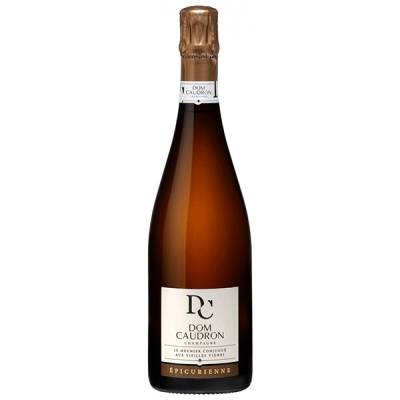 Вино игристое Белое Брют Dom Caudron Epicurienne Brut Champagne 2018 0,75 л фото