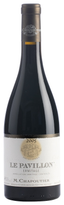 Вино М. Шапутье Эрмитаж Ле Павийон 2005 красное сухое 14% 0,75 л фото