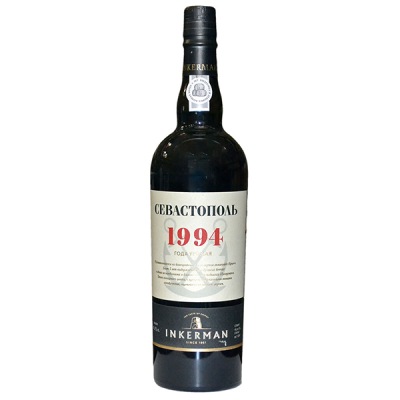 Вино креплёное Белое Inkerman Sevastopol 1994 0,75 л фото
