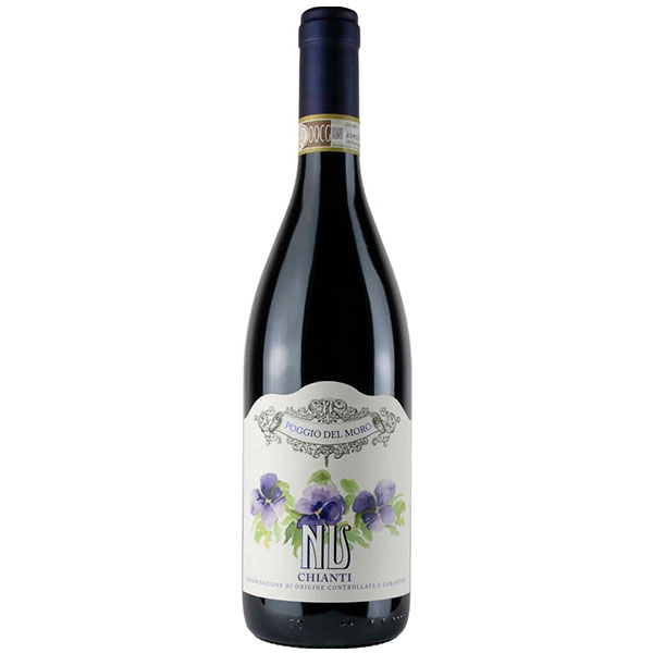 Вино Красное Сухое Poggio del Moro Nu Chianti 2020 0,75 л фото
