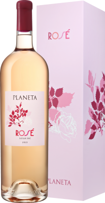 Вино Розовое Сухое Planeta Rose Sicilia in gift box 2023 3 л фото