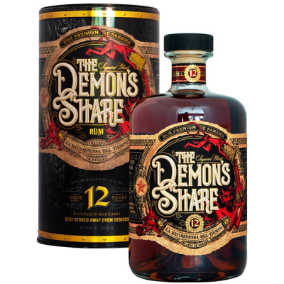 Ром The Demon's Share 12 Years Old in tube 0,70 л фото