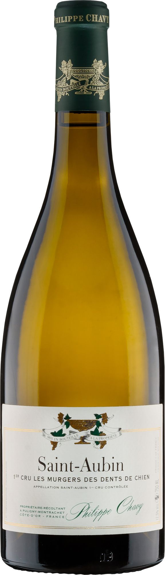 Вино Белое Сухое Domaine Philippe Chavy Saint-Aubin 1er Cru Les Murgers Des Dents De Chien 2023 0,75 л фото