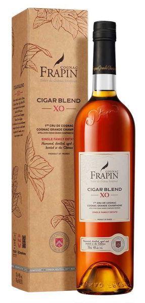 Коньяк Frapin Cigar Blend Grande Champagne in gift box 2008 0,7 л фото