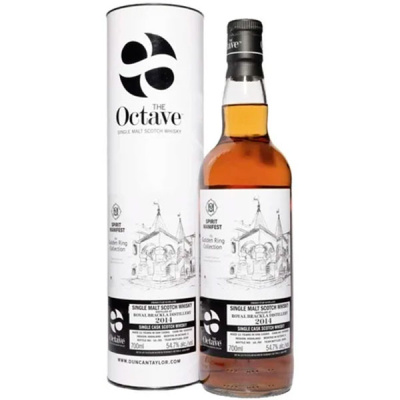 Виски Duncan Taylor Octave Spirit Manifest Royal Brackla Single Cask 11 Years Old Single Malt Highland in tube 2014 0,7 л фото