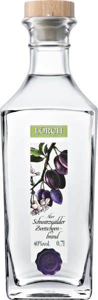 Дистиллят Биммерле Лёрх Альтер Шварцвельдер Цветчген-Бранд 40% 0,7 л фото