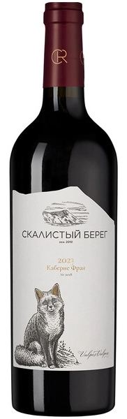Вино Красное Сухое Skalistyj Bereg Cabernet Franc Kuban Anapa 2023 0,75 л фото