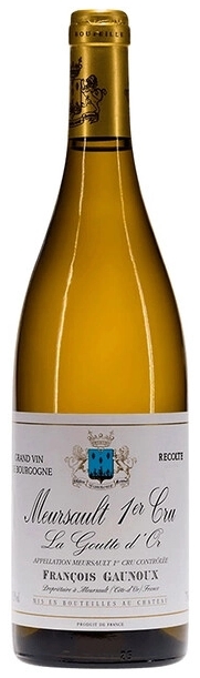 Вино Белое Сухое Francois Gaunoux Meursault 1-er Cru La Gouttes d'Or 2013 0,75 л фото