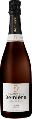 Вино игристое Demiere Divin Meunier Brut Champagne 0,75 л фото