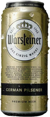 Пиво Светлое Warsteiner German Pilsener in can 0,473 л фото