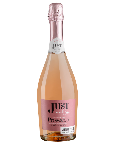 Вино игристое Розовое Сухое Just Prosecco Rose Extra Dry 0,75 л фото